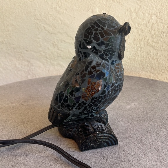 Amber Light Up Owl 🦉 Night Lite Glow a Pretty Amber Color - Picture 6 of 10